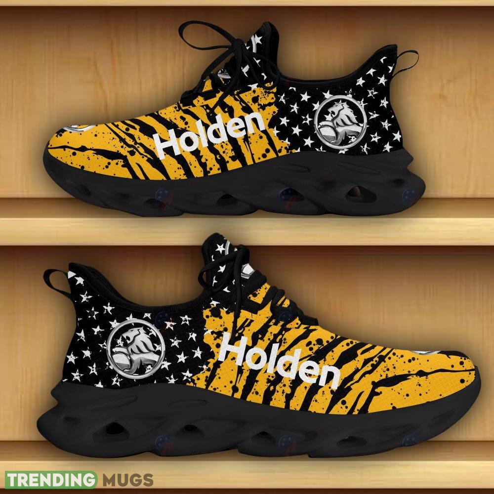 Holden Car And Motorcycle Racing Sport Sneaker Yellow Max Soul Shoes Gift For Fans Max Soul Holden Car And Motorcycle Racing Sport Sneaker Yellow Max Soul Shoes Gift For Fans Max Soul