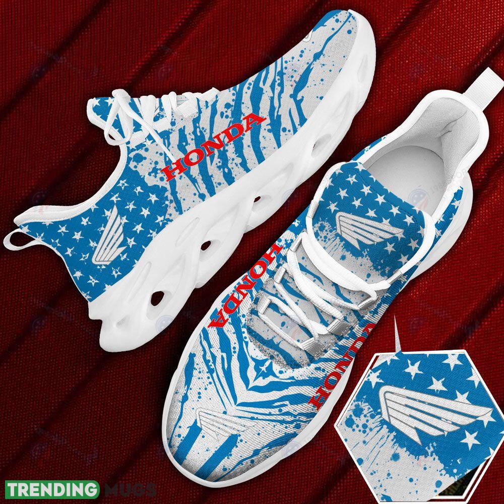 Honda Motorcycle Car And Motorcycle Racing Sport Sneaker Blue Max Soul Shoes Gift For Fans - Honda Motorcycle Car And Motorcycle Racing Blue Max Soul Shoes Photo 1 Honda Motorcycle Car And Motorcycle Racing Sport Sneaker Blue Max Soul Shoes Gift For Fans - Honda Motorcycle Car And Motorcycle Racing Blue Max Soul Shoes Photo 1