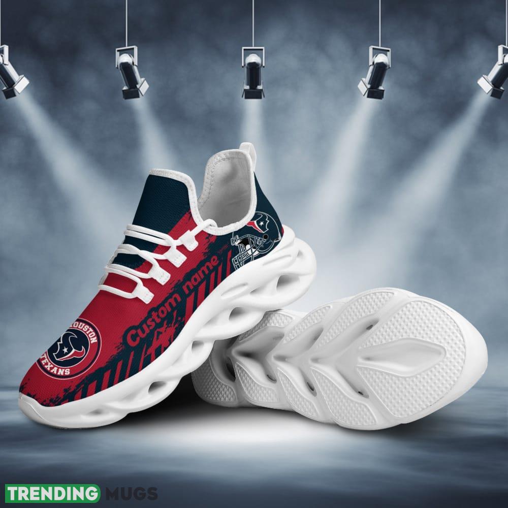 Houston Texans Helmet Logo Pattern Custom Name 3D Max Soul Sneaker Shoes - Houston Texans Helmet Logo Pattern Custom Name 3D Max Soul Sneaker Shoes_1 Houston Texans Helmet Logo Pattern Custom Name 3D Max Soul Sneaker Shoes - Houston Texans Helmet Logo Pattern Custom Name 3D Max Soul Sneaker Shoes_1