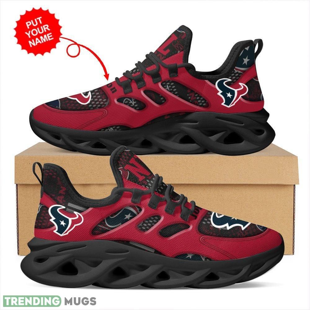 Houston Texans Logo Hole Pattern Custom Name 3D Max Soul Sneaker Shoes - Houston Texans Logo Hole Pattern Custom Name 3D Max Soul Sneaker Shoes_1 Houston Texans Logo Hole Pattern Custom Name 3D Max Soul Sneaker Shoes - Houston Texans Logo Hole Pattern Custom Name 3D Max Soul Sneaker Shoes_1