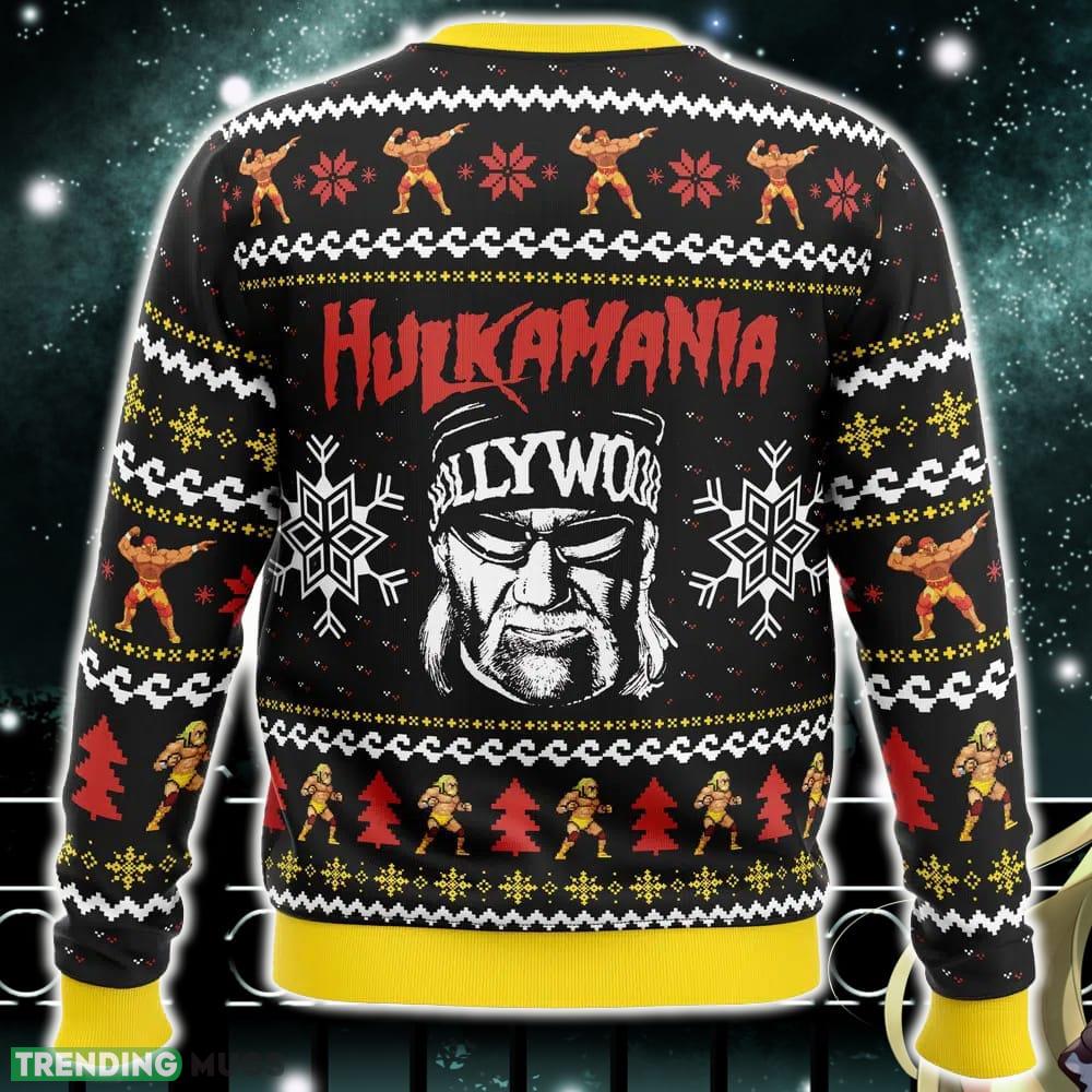 Hulkamania Hulk Hogan Ugly Christmas Sweater Funny Gift Ideas Christmas 3D Sweater Hulkamania Hulk Hogan Ugly Christmas Sweater Funny Gift Ideas Christmas 3D Sweater