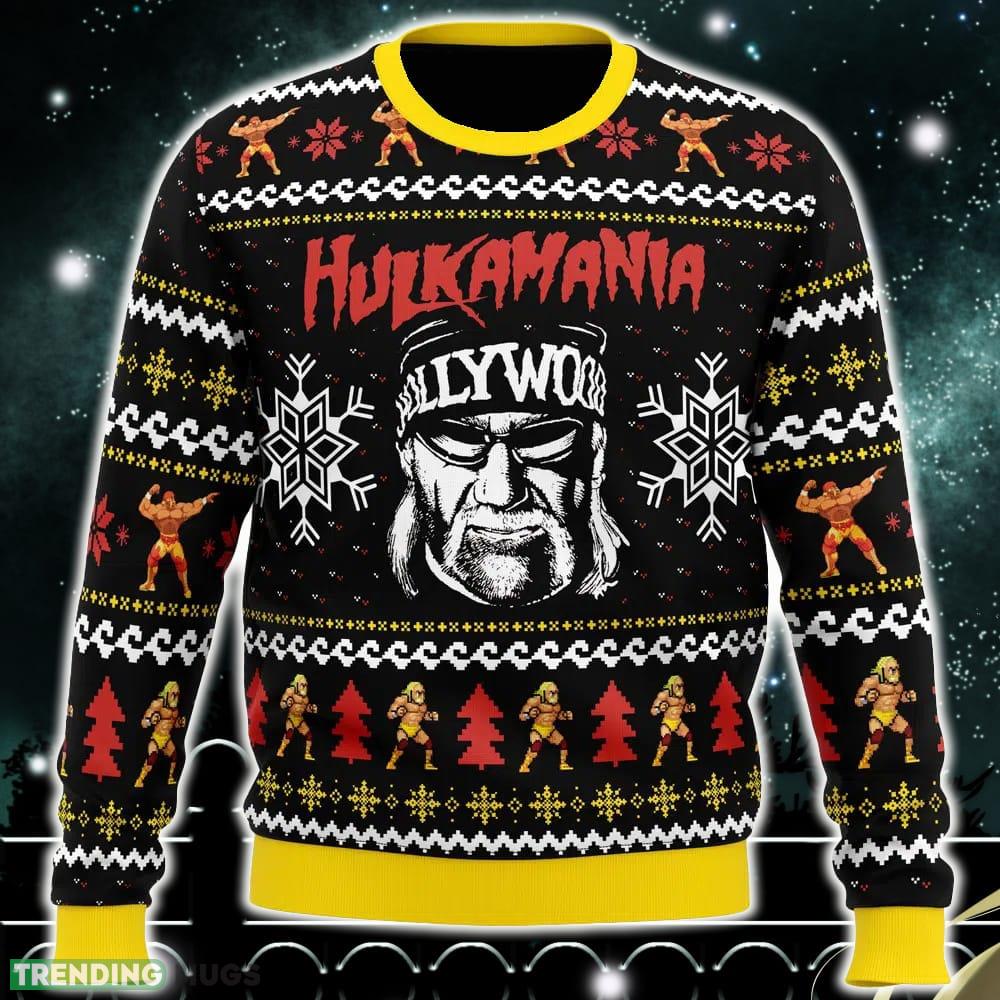 Hulkamania Hulk Hogan Ugly Christmas Sweater Funny Gift Ideas Christmas - Hulkamania Hulk Hogan Ugly Christmas Sweater_1 Hulkamania Hulk Hogan Ugly Christmas Sweater Funny Gift Ideas Christmas - Hulkamania Hulk Hogan Ugly Christmas Sweater_1