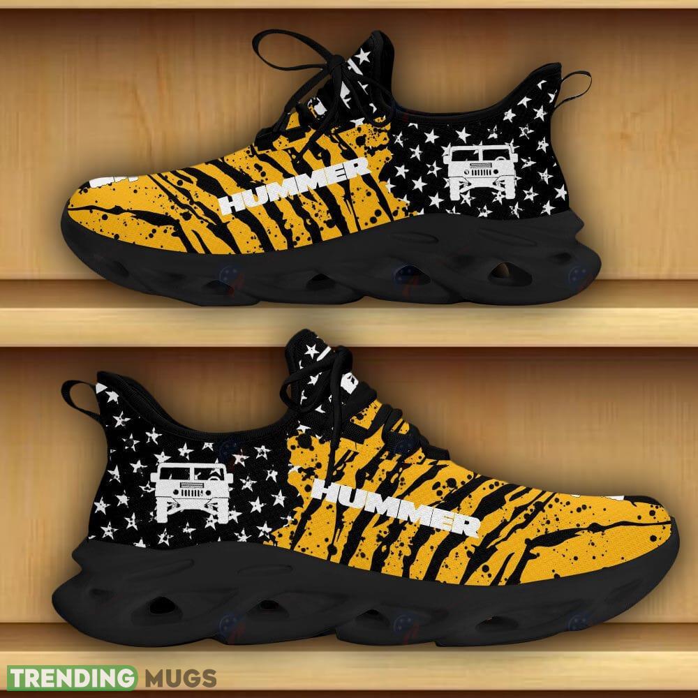 Hummer Car And Motorcycle Racing Running Shoes Yellow Max Soul Sneakers For Men Women Max Soul Hummer Car And Motorcycle Racing Running Shoes Yellow Max Soul Sneakers For Men Women Max Soul