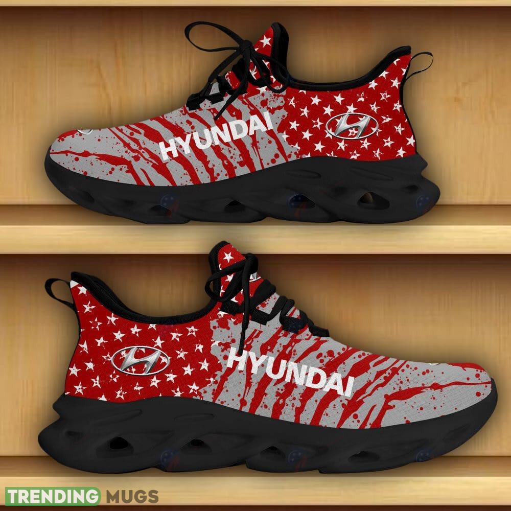 Hyundai Car And Motorcycle Racing Chunky Sneaker Red Max Soul Shoes Gift For Fans Max Soul Hyundai Car And Motorcycle Racing Chunky Sneaker Red Max Soul Shoes Gift For Fans Max Soul