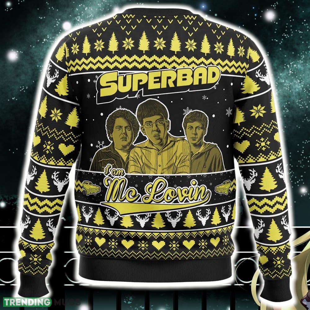 I am Mc Lovin Superbad Ugly Christmas Sweater Funny Gift Ideas Christmas 3D Sweater I am Mc Lovin Superbad Ugly Christmas Sweater Funny Gift Ideas Christmas 3D Sweater