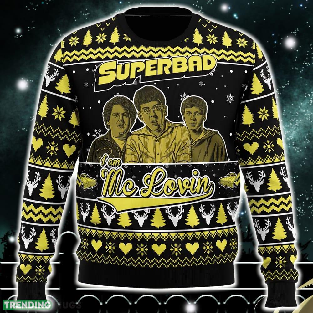 I am Mc Lovin Superbad Ugly Christmas Sweater Funny Gift Ideas Christmas - I am Mc Lovin Superbad Ugly Christmas Sweater_1 I am Mc Lovin Superbad Ugly Christmas Sweater Funny Gift Ideas Christmas - I am Mc Lovin Superbad Ugly Christmas Sweater_1