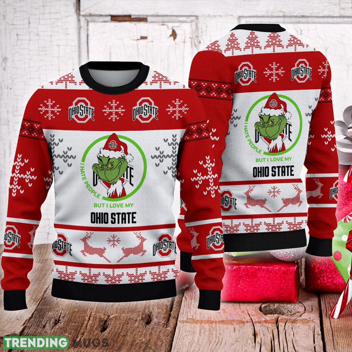 I Hate People But I Love Ohio State Buckeyes New Ugly Christmas Sweater Gift For Fans - I Hate People But I Love Ohio State Buckeyes New Ugly Christmas Sweater Gift For Fans I Hate People But I Love Ohio State Buckeyes New Ugly Christmas Sweater Gift For Fans - I Hate People But I Love Ohio State Buckeyes New Ugly Christmas Sweater Gift For Fans