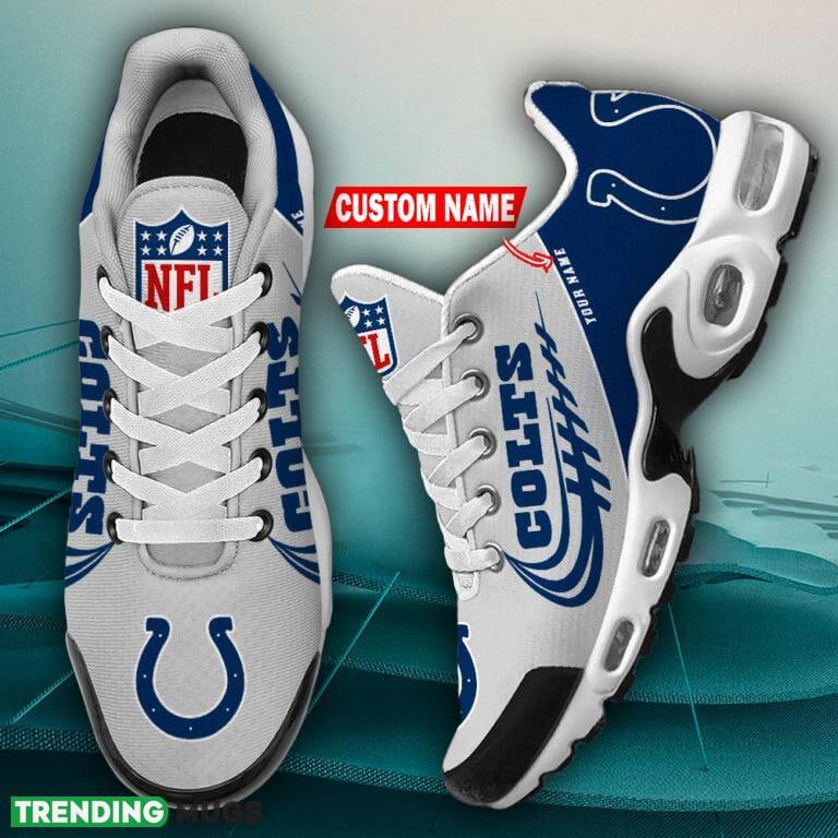 Indianapolis Colts Air Cushion Sports Shoes Men Women TN Sneakers Custom Name Running Shoes Indianapolis Colts Air Cushion Sports Shoes Men Women TN Sneakers Custom Name Running Shoes