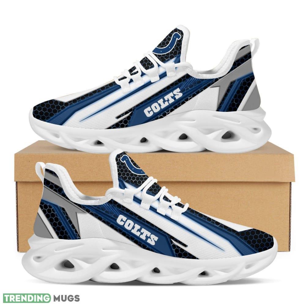 Indianapolis Colts Geometric Hexagon Design Trending Max Soul Clunky Sneaker Shoes - Indianapolis Colts Geometric Hexagon Design Trending Max Soul Clunky Sneaker Football Team Fans_1 Indianapolis Colts Geometric Hexagon Design Trending Max Soul Clunky Sneaker Shoes - Indianapolis Colts Geometric Hexagon Design Trending Max Soul Clunky Sneaker Football Team Fans_1
