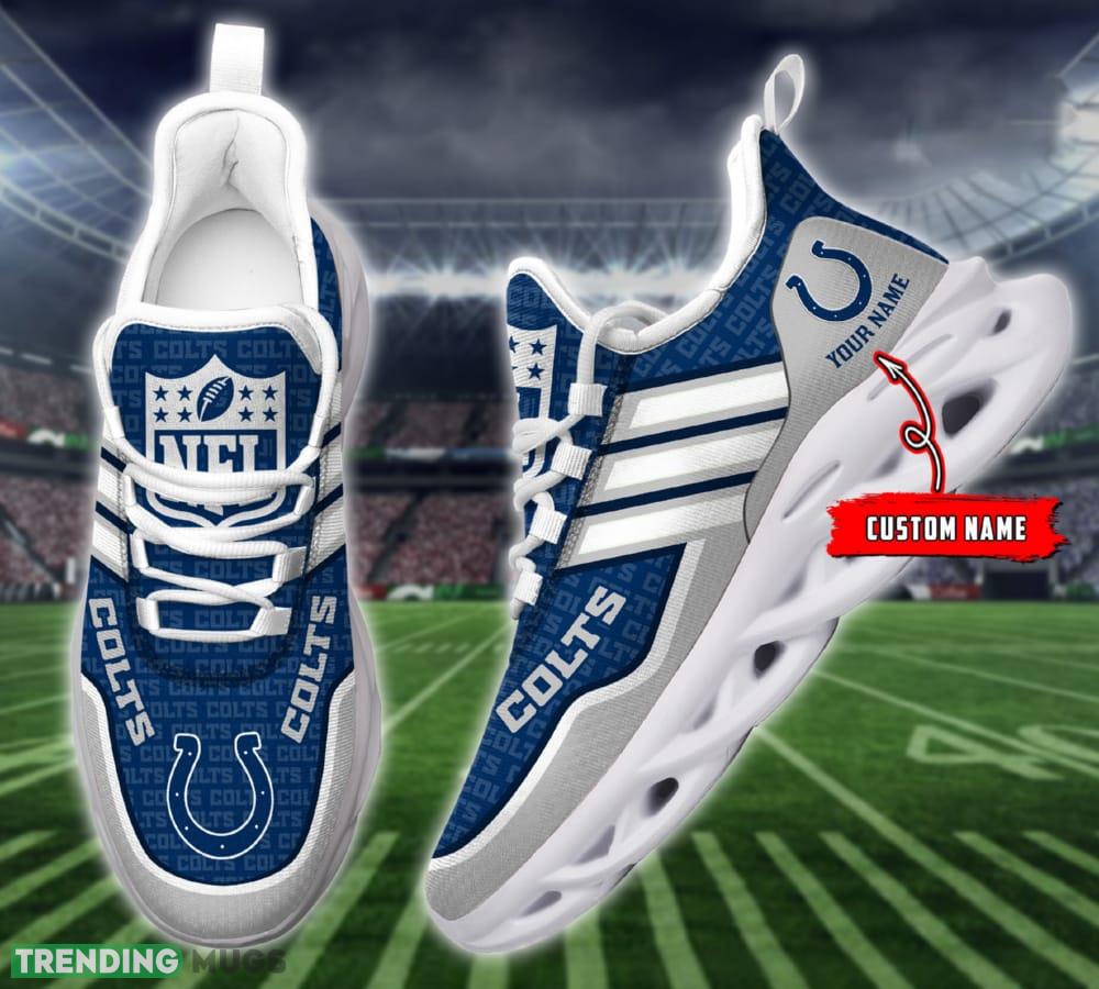 Indianapolis Colts Max Soul Shoes Vibe Gift For Men And Women Chunky Sneakers Custom Name - Indianapolis Colts Personalized Max Soul shoes_1 Indianapolis Colts Max Soul Shoes Vibe Gift For Men And Women Chunky Sneakers Custom Name - Indianapolis Colts Personalized Max Soul shoes_1