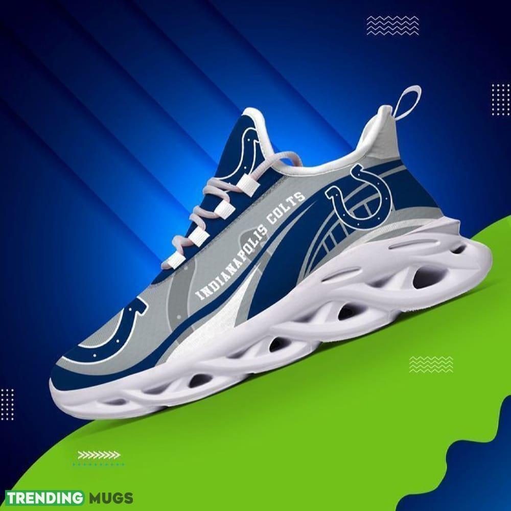 Indianapolis Colts Max Soul Sneakers Identity Men And Women Running Shoes Max Soul Indianapolis Colts Max Soul Sneakers Identity Men And Women Running Shoes Max Soul