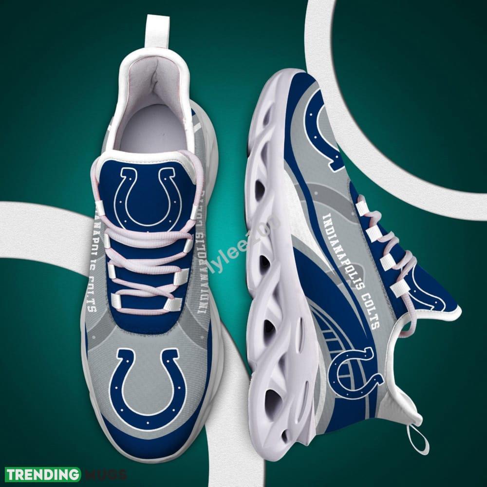 Indianapolis Colts Max Soul Sneakers Identity Men And Women Running Shoes Max Soul Indianapolis Colts Max Soul Sneakers Identity Men And Women Running Shoes Max Soul