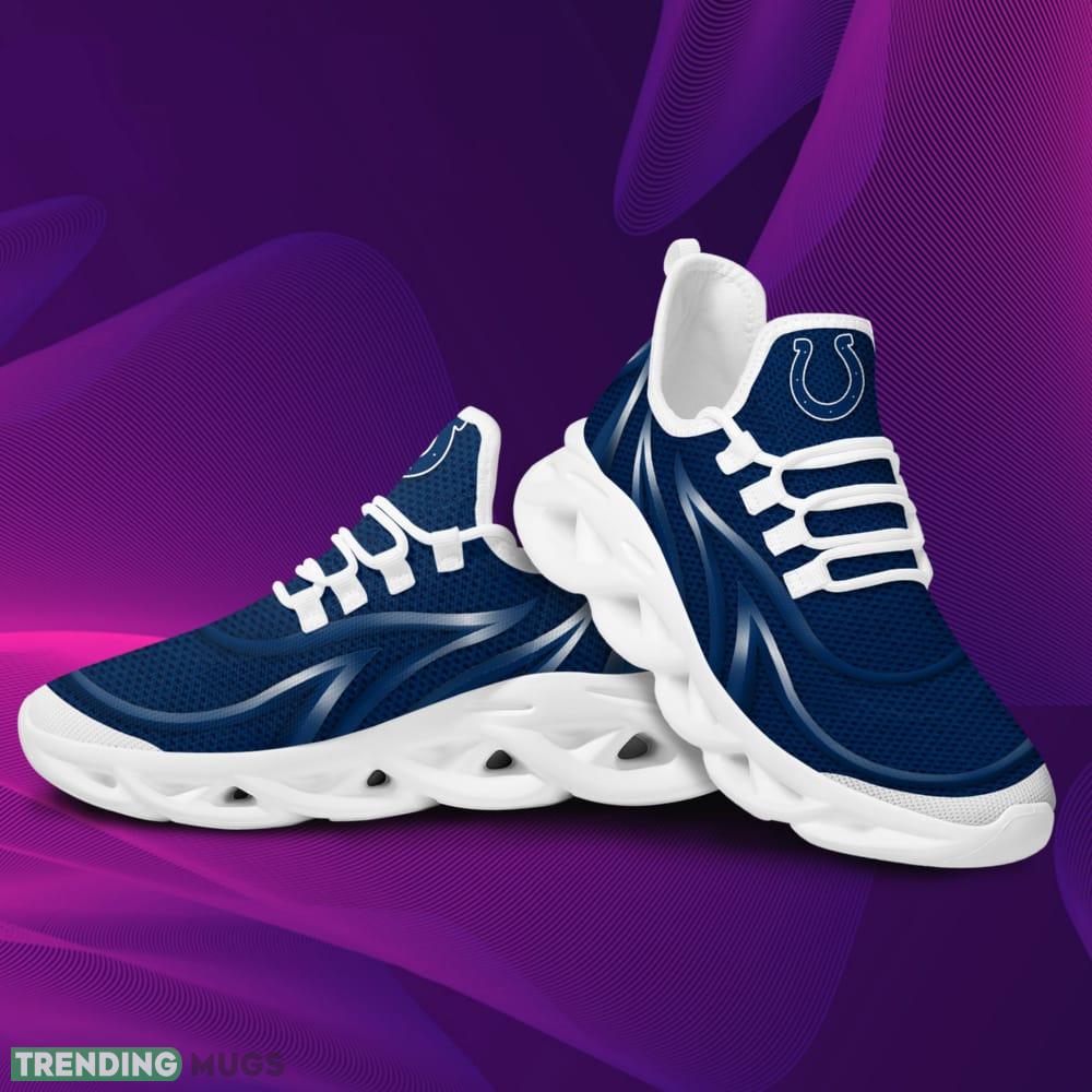 Indianapolis Colts Neon Flames Design Trending Max Soul Clunky Sneaker Shoes Max Soul Indianapolis Colts Neon Flames Design Trending Max Soul Clunky Sneaker Shoes Max Soul