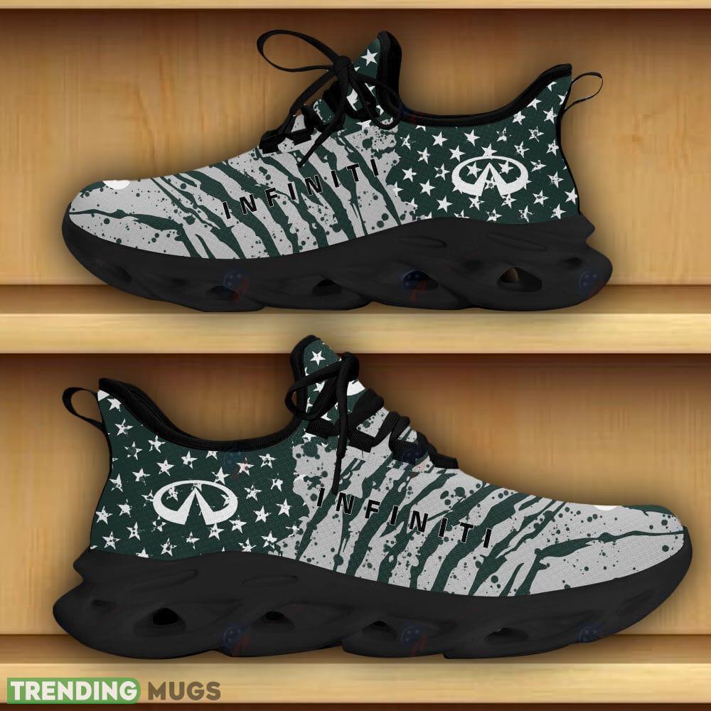 Infiniti Car And Motorcycle Racing Running Sneaker Green Max Soul Shoes Gift For Fans Max Soul Infiniti Car And Motorcycle Racing Running Sneaker Green Max Soul Shoes Gift For Fans Max Soul