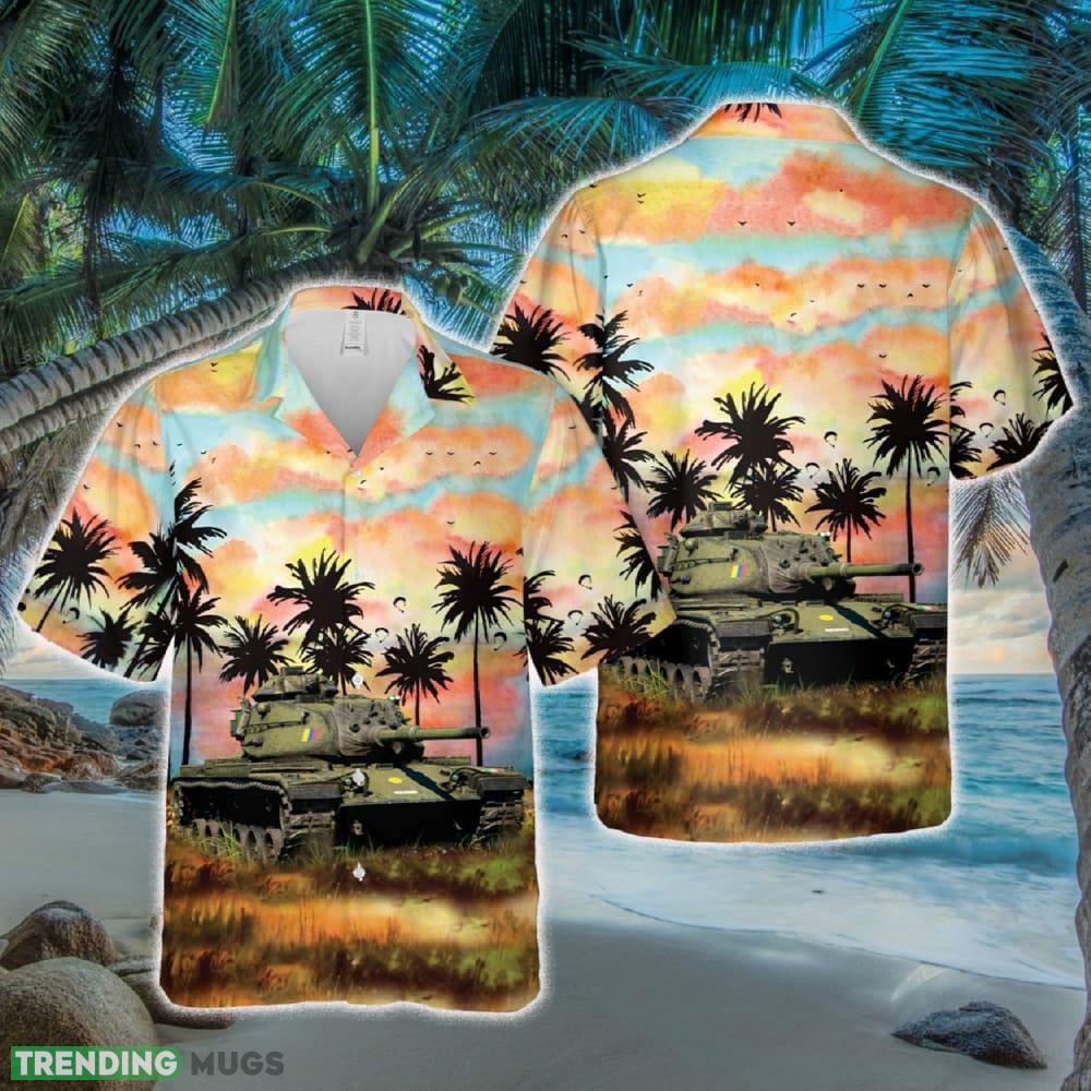 Italian Army M60A1 D.C.Ariete Hawaiian Shirt - Italian Army M60A1 D.C.Ariete Hawaiian Shirt Italian Army M60A1 D.C.Ariete Hawaiian Shirt - Italian Army M60A1 D.C.Ariete Hawaiian Shirt