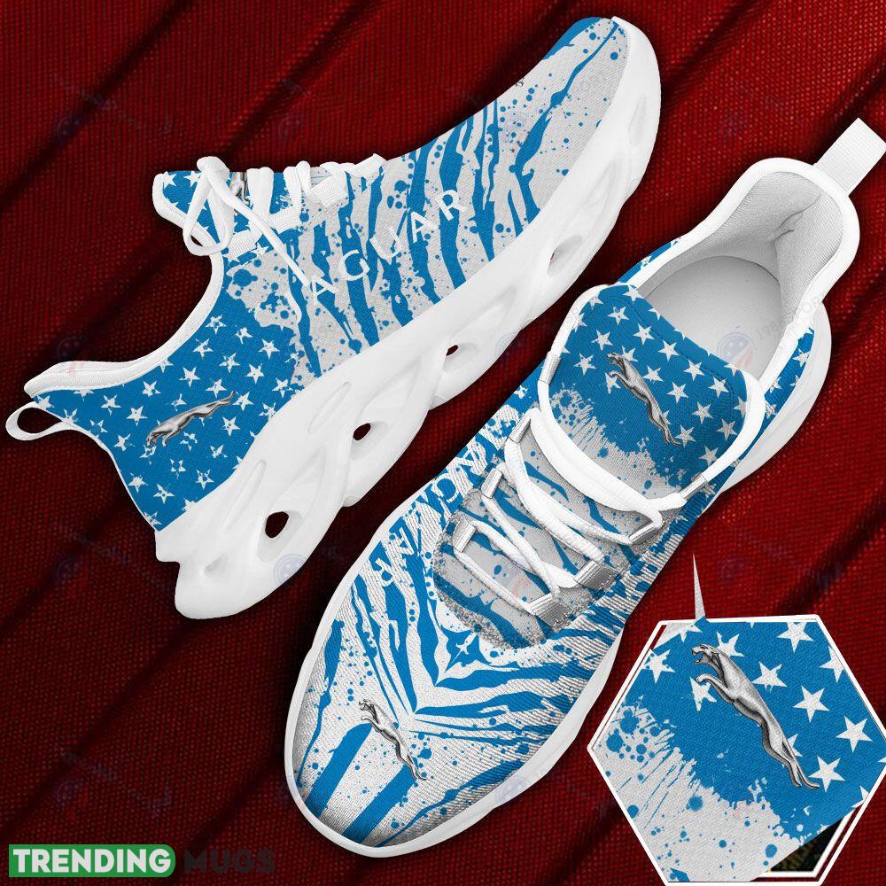 Jaguar Car And Motorcycle Racing Running Sneaker Blue Max Soul Shoes Gift For Fans - Jaguar Car And Motorcycle Racing Blue Max Soul Shoes Photo 1 Jaguar Car And Motorcycle Racing Running Sneaker Blue Max Soul Shoes Gift For Fans - Jaguar Car And Motorcycle Racing Blue Max Soul Shoes Photo 1