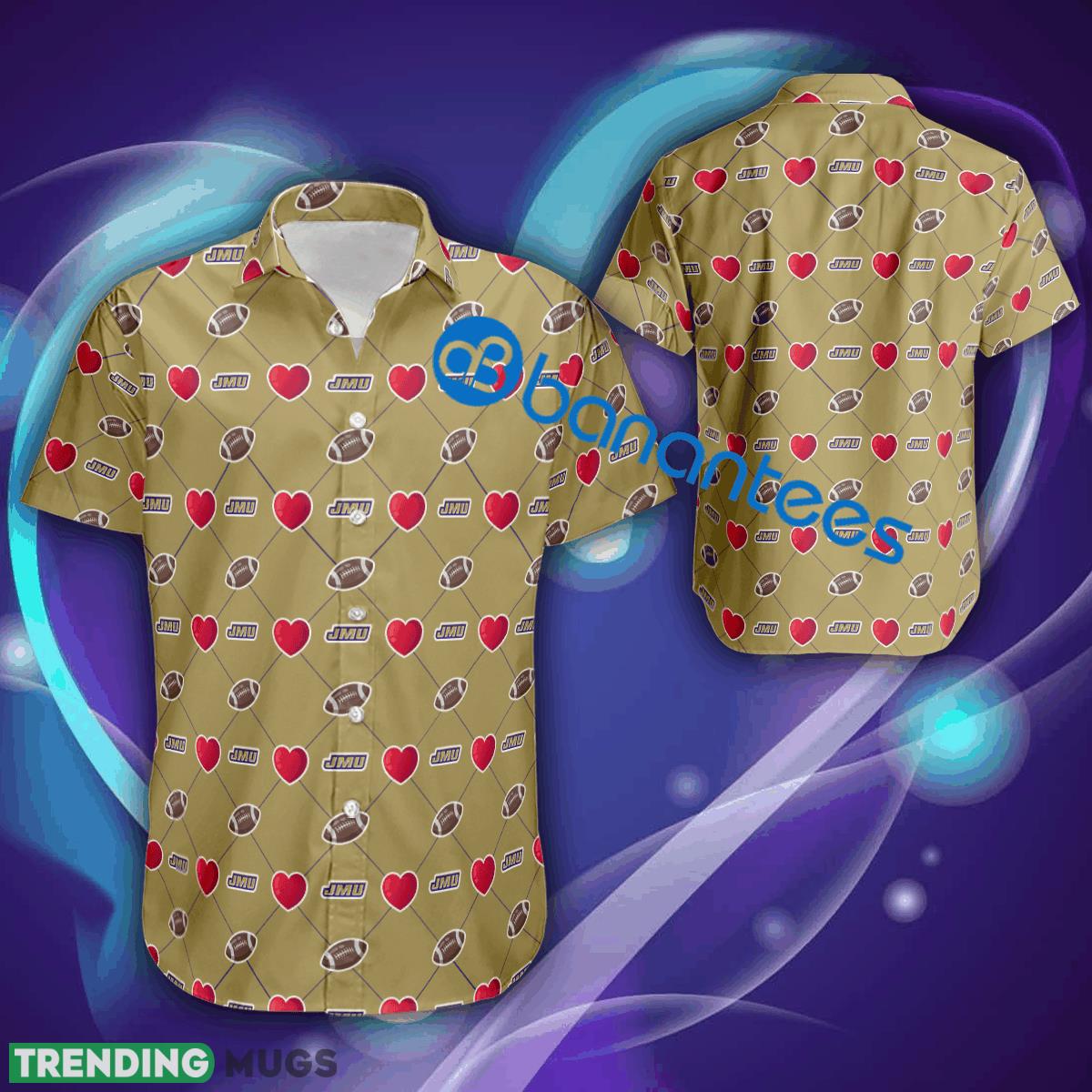 James Madison Dukes Logo Heart Pattern Valentines Days Hawaiian Shirt All Over Print Gift For Fans - James Madison Dukes Logo Heart Pattern Valentines Days Hawaiian Shirt All Over Print Gift For Fans James Madison Dukes Logo Heart Pattern Valentines Days Hawaiian Shirt All Over Print Gift For Fans - James Madison Dukes Logo Heart Pattern Valentines Days Hawaiian Shirt All Over Print Gift For Fans