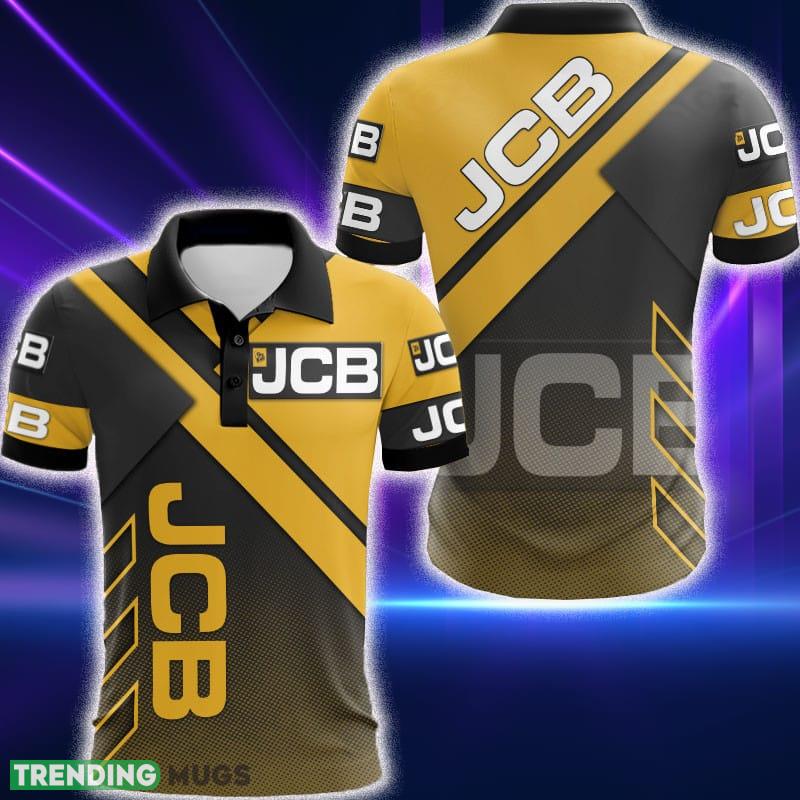 JCB Truck Big Logo Hidden 3D Golf Polo Shirt For Men And Women - JCB Truck Big Logo Hidden 3D Golf Polo Shirt For Men And Women JCB Truck Big Logo Hidden 3D Golf Polo Shirt For Men And Women - JCB Truck Big Logo Hidden 3D Golf Polo Shirt For Men And Women