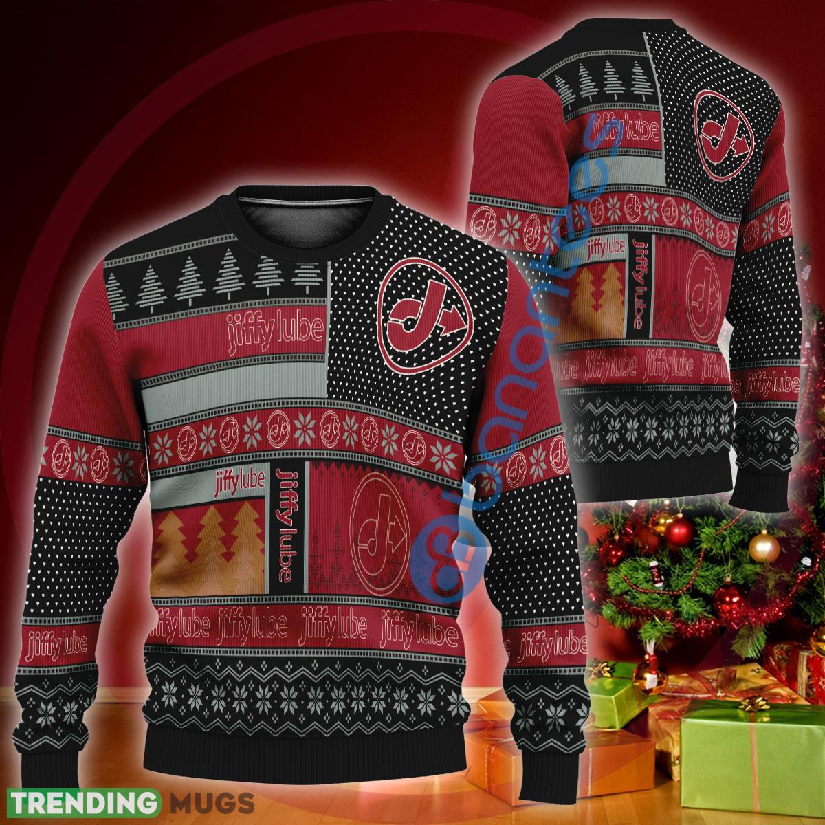 Jiffy Lube Logo Design Knitted Christmas Sweater AOP Gift For Men Women - Jiffy Lube Logo Design Knitted Christmas Sweater AOP Gift For Men Women Jiffy Lube Logo Design Knitted Christmas Sweater AOP Gift For Men Women - Jiffy Lube Logo Design Knitted Christmas Sweater AOP Gift For Men Women