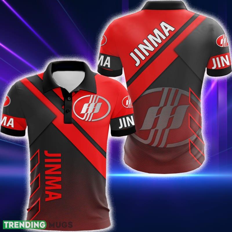 Jinma Truck Big Logo Hidden 3D Golf Polo Shirt For Men And Women - Jinma Truck Big Logo Hidden 3D Golf Polo Shirt For Men And Women Jinma Truck Big Logo Hidden 3D Golf Polo Shirt For Men And Women - Jinma Truck Big Logo Hidden 3D Golf Polo Shirt For Men And Women