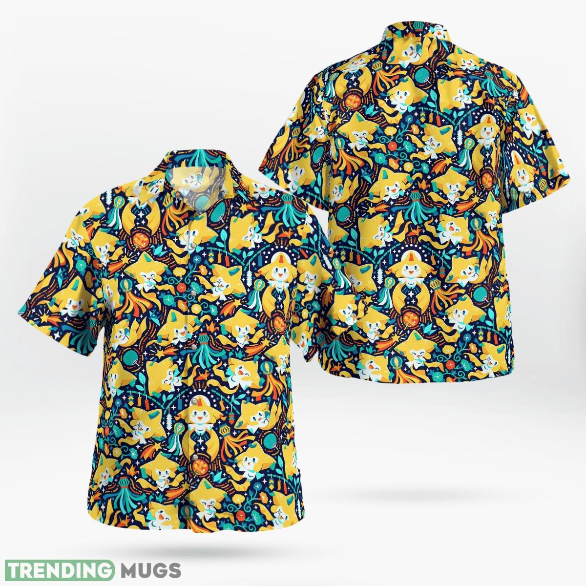 Jirachi PoKeMon Set 3D Hawaiian Shirt And Short For Men And Women - Jirachi PoKeMon Hawaiian Shirt_1 Jirachi PoKeMon Set 3D Hawaiian Shirt And Short For Men And Women - Jirachi PoKeMon Hawaiian Shirt_1
