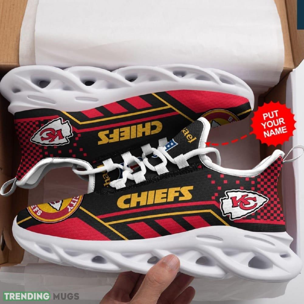 Kansas City Chiefs Custom Name Max Soul Sneaker Shoes For Fan - Kansas City Chiefs Max Soul Sneaker Shoes For Fan_1 Kansas City Chiefs Custom Name Max Soul Sneaker Shoes For Fan - Kansas City Chiefs Max Soul Sneaker Shoes For Fan_1