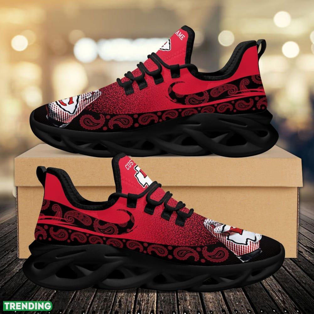 Kansas City Chiefs Custom Name Sport Max Soul Sneaker Shoes For Fans Max Soul Kansas City Chiefs Custom Name Sport Max Soul Sneaker Shoes For Fans Max Soul