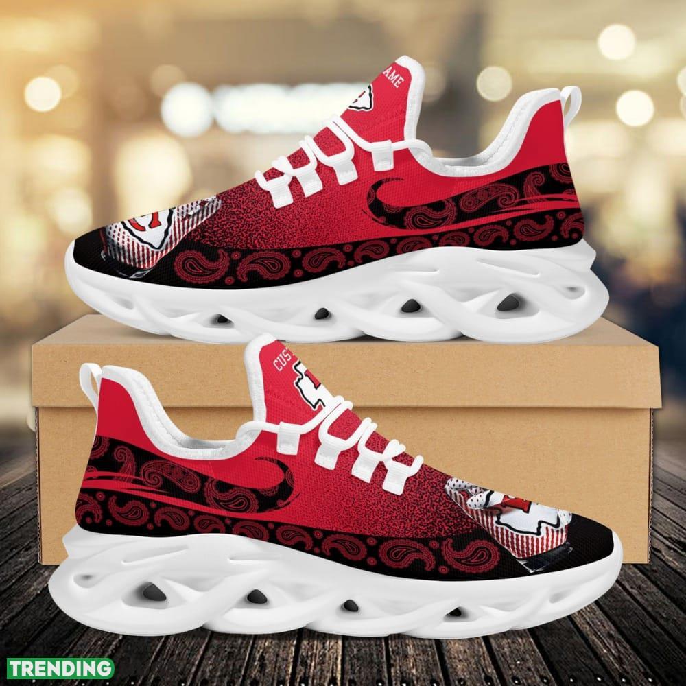 Kansas City Chiefs Custom Name Sport Max Soul Sneaker Shoes For Fans - Kansas City Chiefs Sport Max Soul Sneaker Shoes_1 Kansas City Chiefs Custom Name Sport Max Soul Sneaker Shoes For Fans - Kansas City Chiefs Sport Max Soul Sneaker Shoes_1