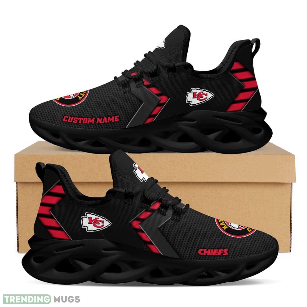 Kansas City Chiefs Custom Name Sporty Max Soul Sneakers For Men Women Max Soul Kansas City Chiefs Custom Name Sporty Max Soul Sneakers For Men Women Max Soul