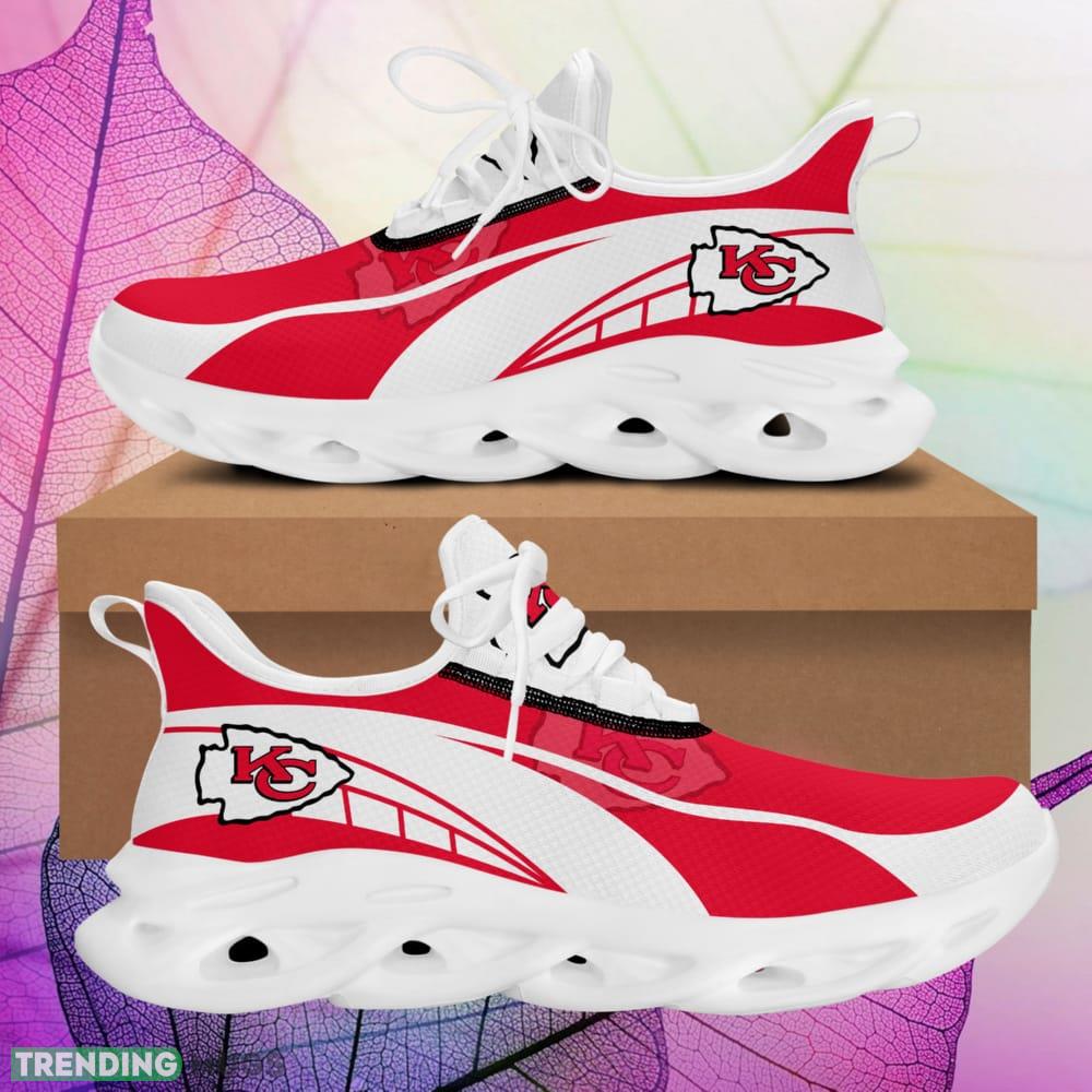 Kansas City Chiefs Sneakers Shoes For Fans Gift Men And Women Max Soul Shoes Trending Max Soul Kansas City Chiefs Sneakers Shoes For Fans Gift Men And Women Max Soul Shoes Trending Max Soul