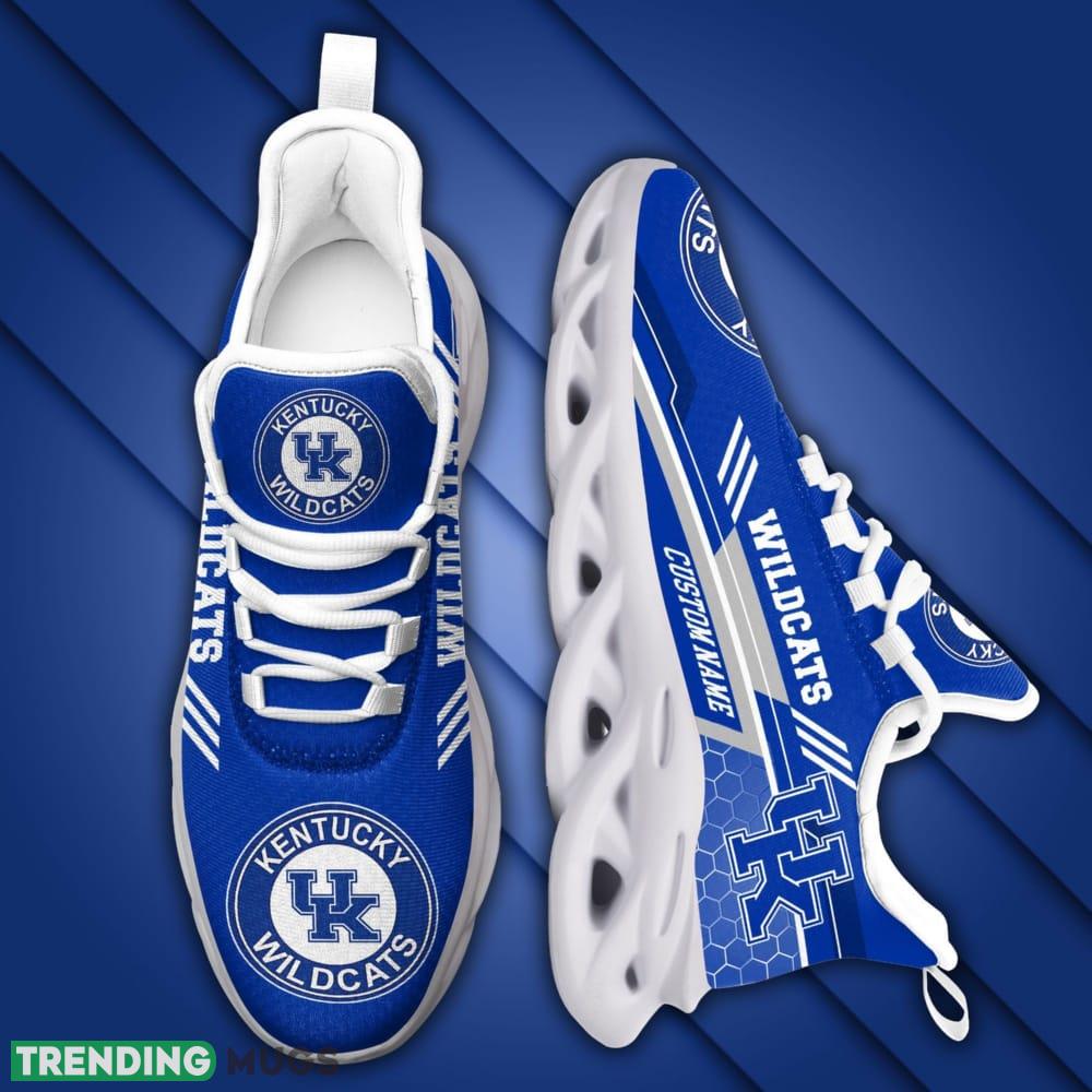 Kentucky Wildcats Logo Pattern Custom Name 3D Max Soul Sneaker Shoes Max Soul Kentucky Wildcats Logo Pattern Custom Name 3D Max Soul Sneaker Shoes Max Soul
