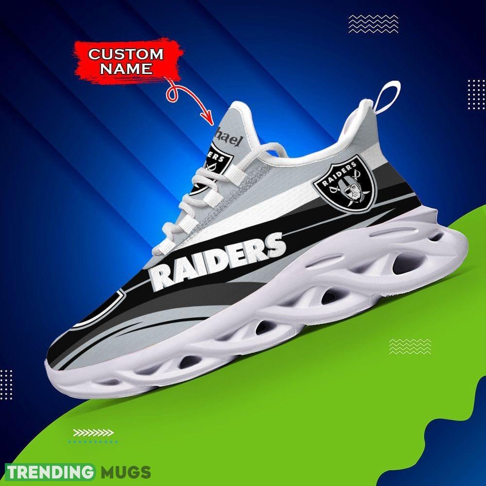 Las Vegas Raiders Exclusive Custom Name Max Soul Shoes Luxury NFL Clunky For Men Women Gift Max Soul Las Vegas Raiders Exclusive Custom Name Max Soul Shoes Luxury NFL Clunky For Men Women Gift Max Soul