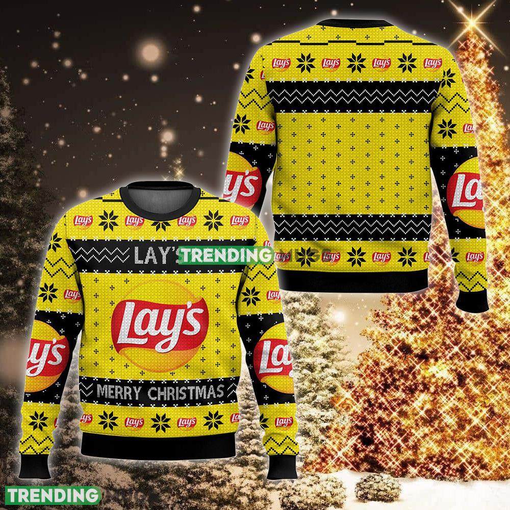 Lay’s Snack Brand New Style 2023 Knitted 3D Sweater Clothing For Christmas - Lay’s Snack Brand Ugly Christmas Sweater For Men And Women Photo 1 Lay’s Snack Brand New Style 2023 Knitted 3D Sweater Clothing For Christmas - Lay’s Snack Brand Ugly Christmas Sweater For Men And Women Photo 1
