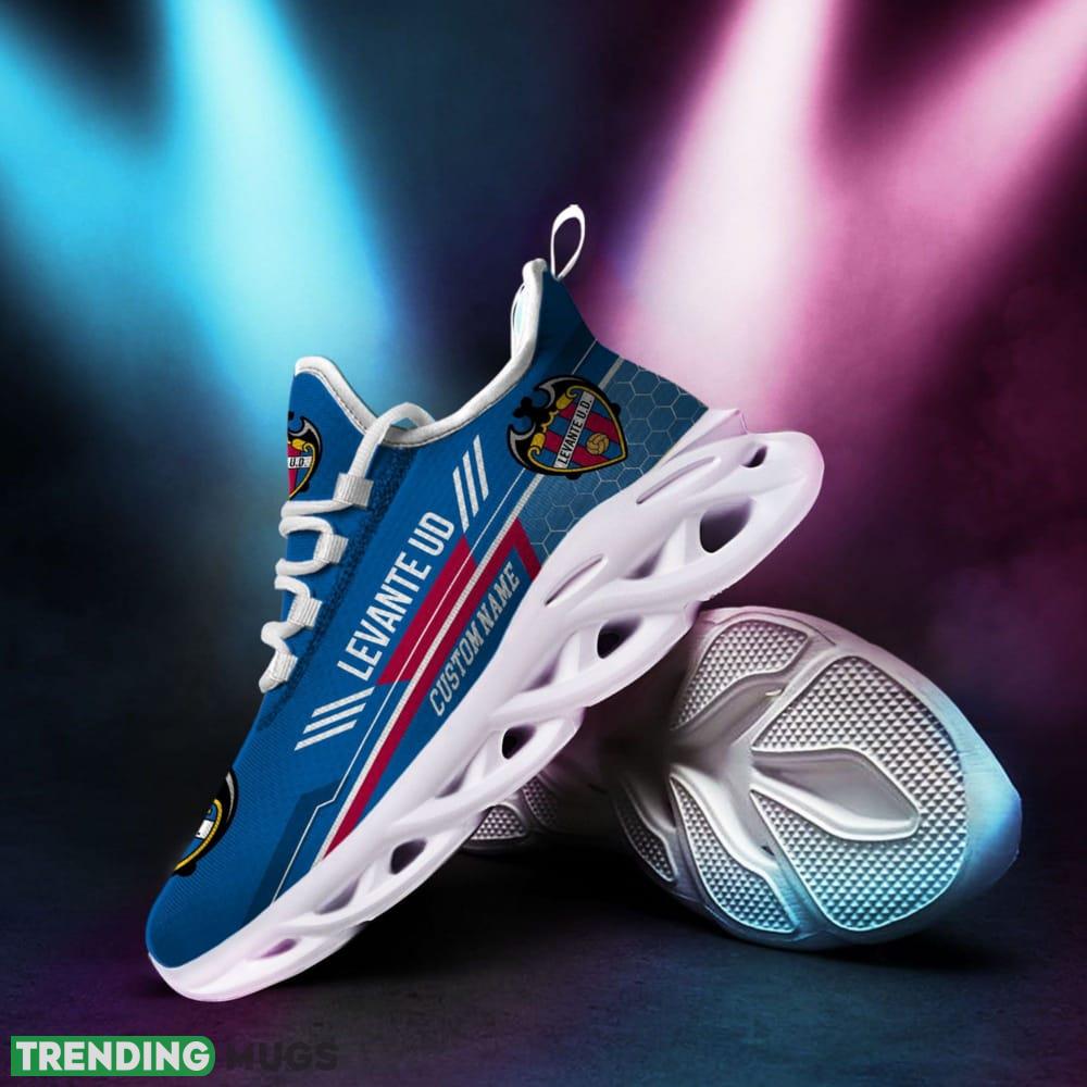 Levante UD Logo Pattern Custom Name 3D Max Soul Sneaker Shoes In Blue - Levante UD Logo Pattern Custom Name 3D Max Soul Sneaker Shoes In Blue_1 Levante UD Logo Pattern Custom Name 3D Max Soul Sneaker Shoes In Blue - Levante UD Logo Pattern Custom Name 3D Max Soul Sneaker Shoes In Blue_1