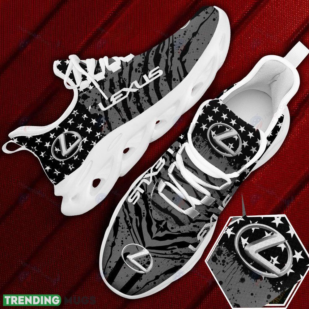 Lexus Car And Motorcycle Racing Running Sneaker Black Max Soul Shoes Gift For Fans - Lexus Car And Motorcycle Racing Black Max Soul Shoes Photo 1 Lexus Car And Motorcycle Racing Running Sneaker Black Max Soul Shoes Gift For Fans - Lexus Car And Motorcycle Racing Black Max Soul Shoes Photo 1