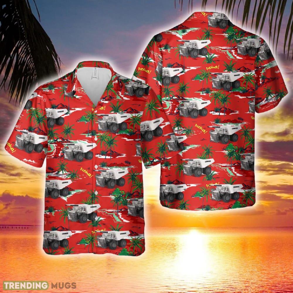 LIEBHERR T 284 Mining Dump Truck Hawaiian Shirt - LIEBHERR T 284 Mining Dump Truck Hawaiian Shirt LIEBHERR T 284 Mining Dump Truck Hawaiian Shirt - LIEBHERR T 284 Mining Dump Truck Hawaiian Shirt