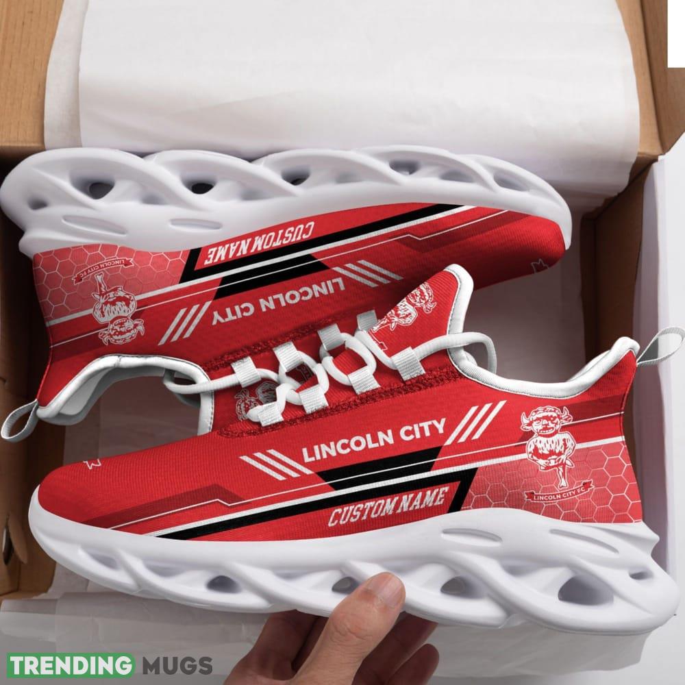 Lincoln City Logo Pattern Custom Name 3D Max Soul Sneaker Shoes - Lincoln City Logo Pattern Custom Name 3D Max Soul Sneaker Shoes_1 Lincoln City Logo Pattern Custom Name 3D Max Soul Sneaker Shoes - Lincoln City Logo Pattern Custom Name 3D Max Soul Sneaker Shoes_1