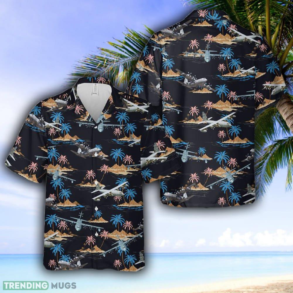 Lockheed EC-130 Hawaiian Shirt - Lockheed EC-130 Hawaiian Shirt Lockheed EC-130 Hawaiian Shirt - Lockheed EC-130 Hawaiian Shirt
