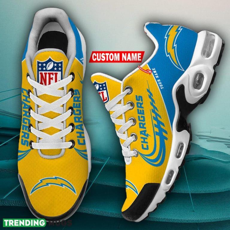 Los Angeles Chargers Air Cushion Sports Shoes Men Women TN Sneakers Custom Name Running Shoes Los Angeles Chargers Air Cushion Sports Shoes Men Women TN Sneakers Custom Name Running Shoes