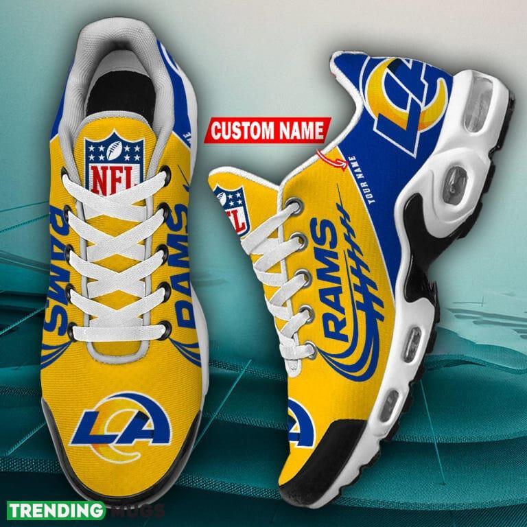 Los Angeles Rams Air Cushion Sports Shoes Men Women TN Sneakers Custom Name Running Shoes Los Angeles Rams Air Cushion Sports Shoes Men Women TN Sneakers Custom Name Running Shoes
