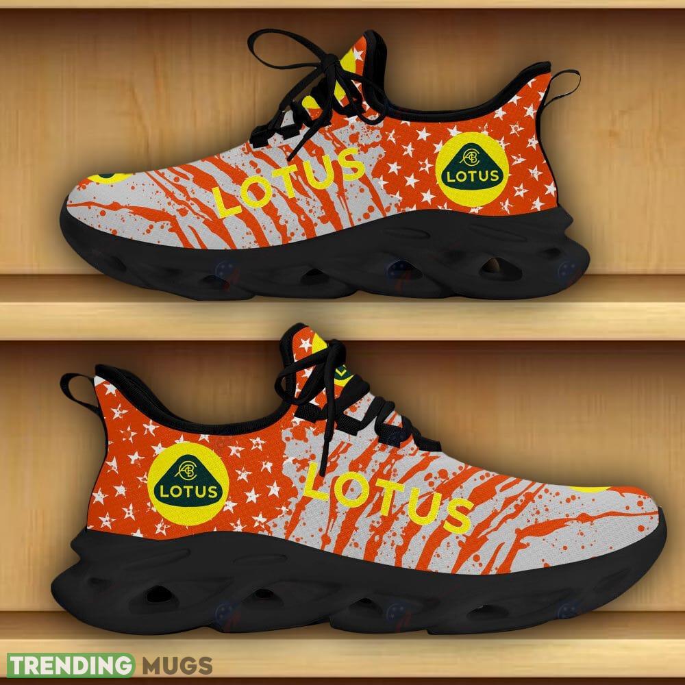 Lotus Car And Motorcycle Racing Chunky Sneaker Orange Max Soul Shoes Gift For Fans Max Soul Lotus Car And Motorcycle Racing Chunky Sneaker Orange Max Soul Shoes Gift For Fans Max Soul
