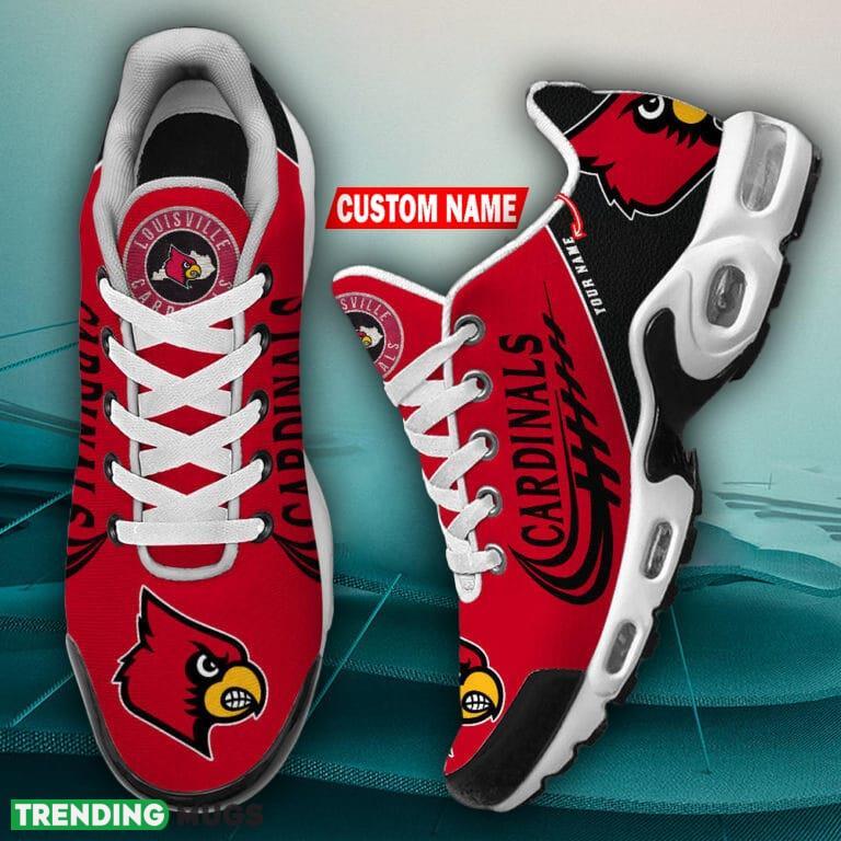 Louisville Cardinals Air Cushion Sports Shoes Men Women TN Sneakers Custom Name Running Shoes Louisville Cardinals Air Cushion Sports Shoes Men Women TN Sneakers Custom Name Running Shoes