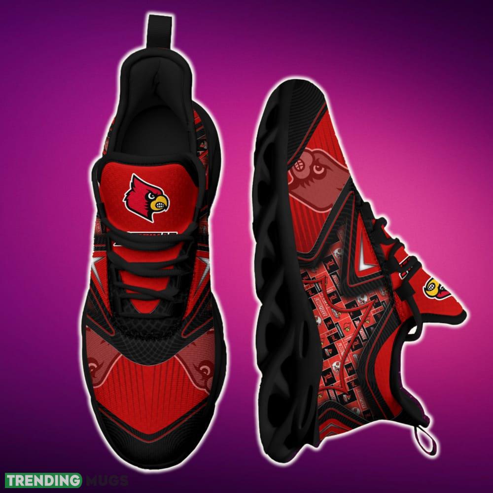Louisville Cardinals Black And White Clunky Shoes NCAA Teams For Fans Running Shoes New Clunky Sneakers - Louisville Cardinals Black And White Clunky Shoes For Fans This Season_1 Louisville Cardinals Black And White Clunky Shoes NCAA Teams For Fans Running Shoes New Clunky Sneakers - Louisville Cardinals Black And White Clunky Shoes For Fans This Season_1
