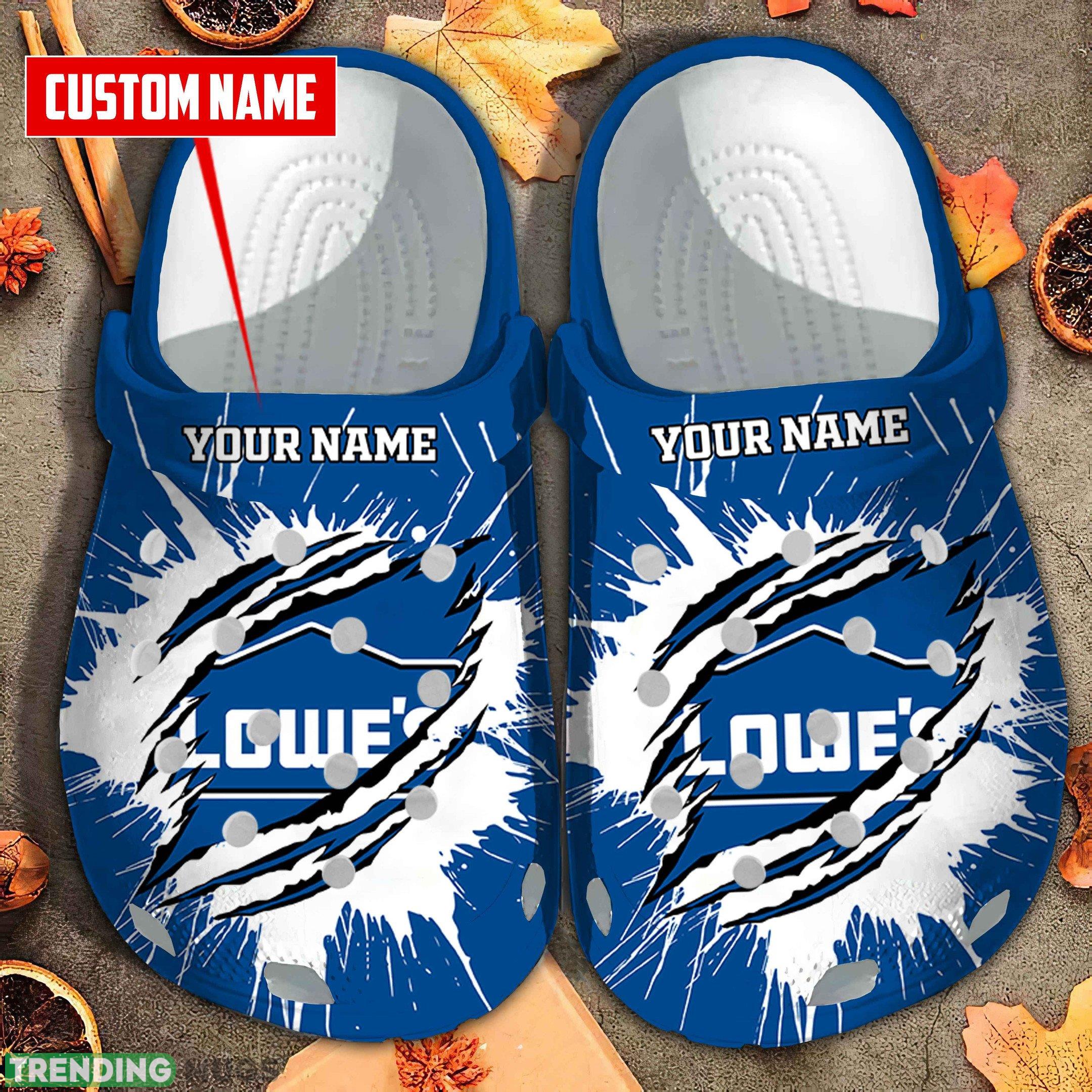 Lowe's Clogs Shoes Custom Name Logo Brands Gift Beach Summer Clog Shoes Lowe's Clogs Shoes Custom Name Logo Brands Gift Beach Summer - Lowe's Clogs Shoes Custom Name Logo Brands Gift Beach Summer