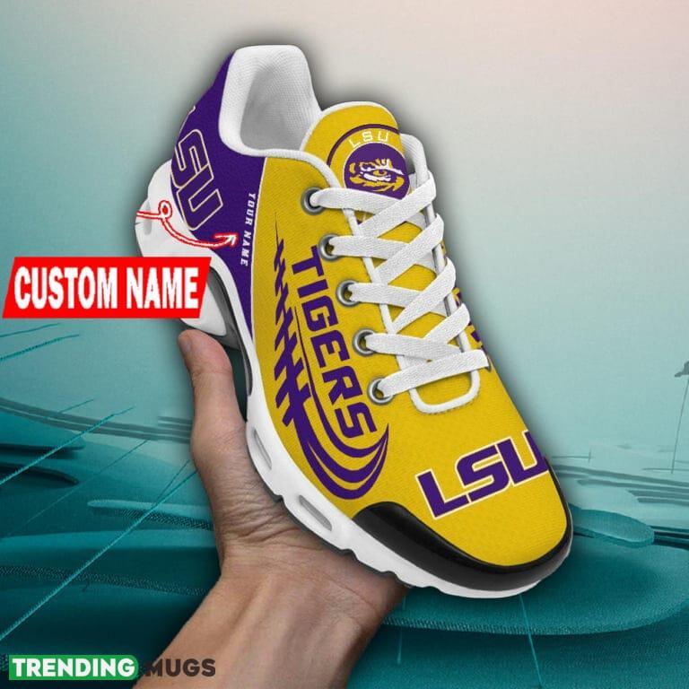LSU Tigers Air Cushion Sports Shoes Men Women TN Sneakers Custom Name - LSU Tigers Air Cushion Sports Shoes Gift Men Women TN Sneakers Photo 1 LSU Tigers Air Cushion Sports Shoes Men Women TN Sneakers Custom Name - LSU Tigers Air Cushion Sports Shoes Gift Men Women TN Sneakers Photo 1