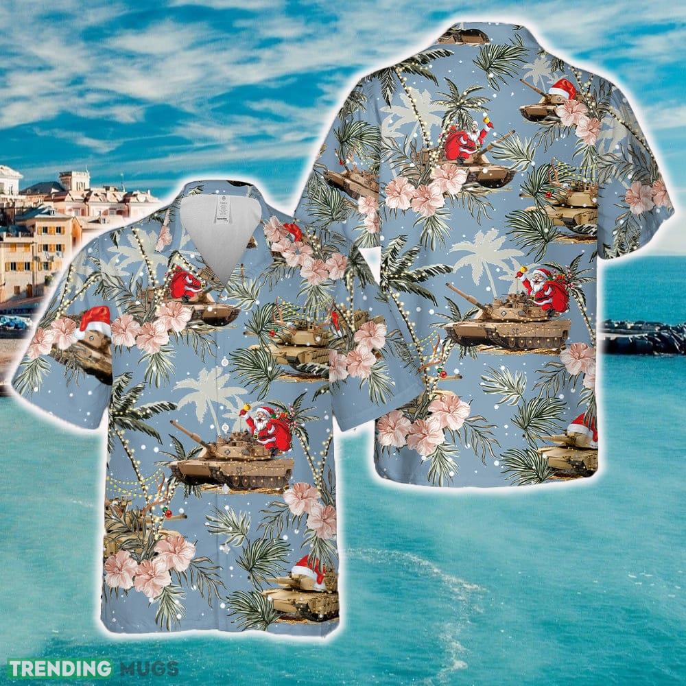 M1 Abrams Tank Christmas Hawaiian Shirt - M1 Abrams Tank Christmas Hawaiian Shirt M1 Abrams Tank Christmas Hawaiian Shirt - M1 Abrams Tank Christmas Hawaiian Shirt