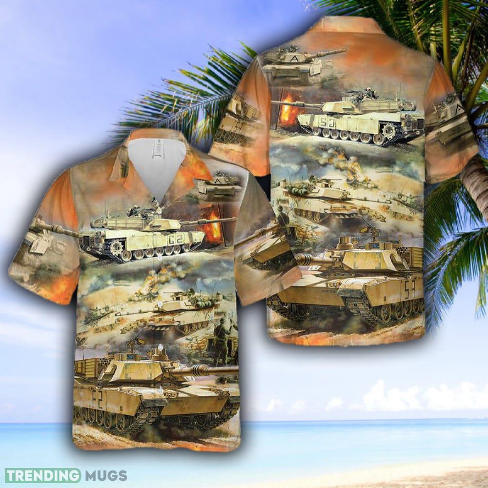 M1 Abrams Tank Hawaiian Shirt - M1 Abrams Tank Hawaiian Shirt M1 Abrams Tank Hawaiian Shirt - M1 Abrams Tank Hawaiian Shirt