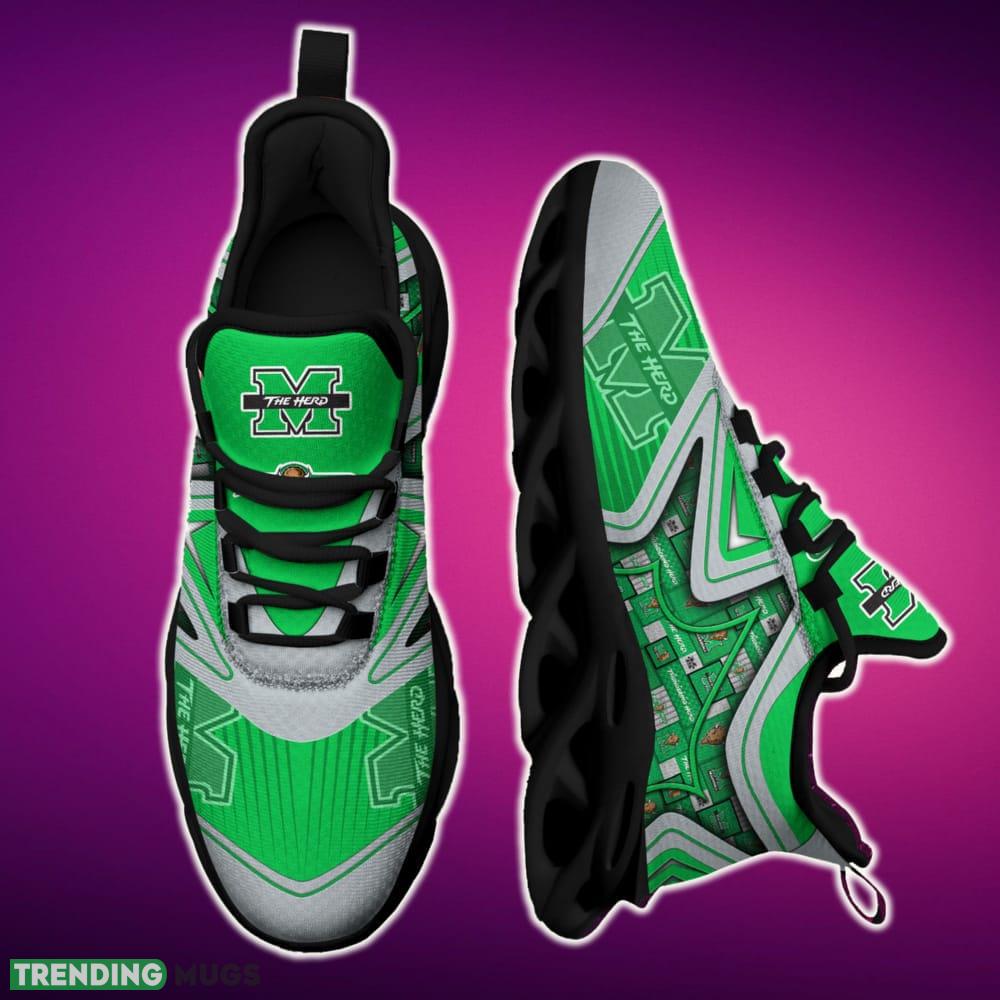Marshall Thundering Herd Black And White Clunky Shoes NCAA Teams For Fans Running Sports Shoes New Men And Women - Marshall Thundering Herd Black And White Clunky Shoes For Fans This Season_1 Marshall Thundering Herd Black And White Clunky Shoes NCAA Teams For Fans Running Sports Shoes New Men And Women - Marshall Thundering Herd Black And White Clunky Shoes For Fans This Season_1