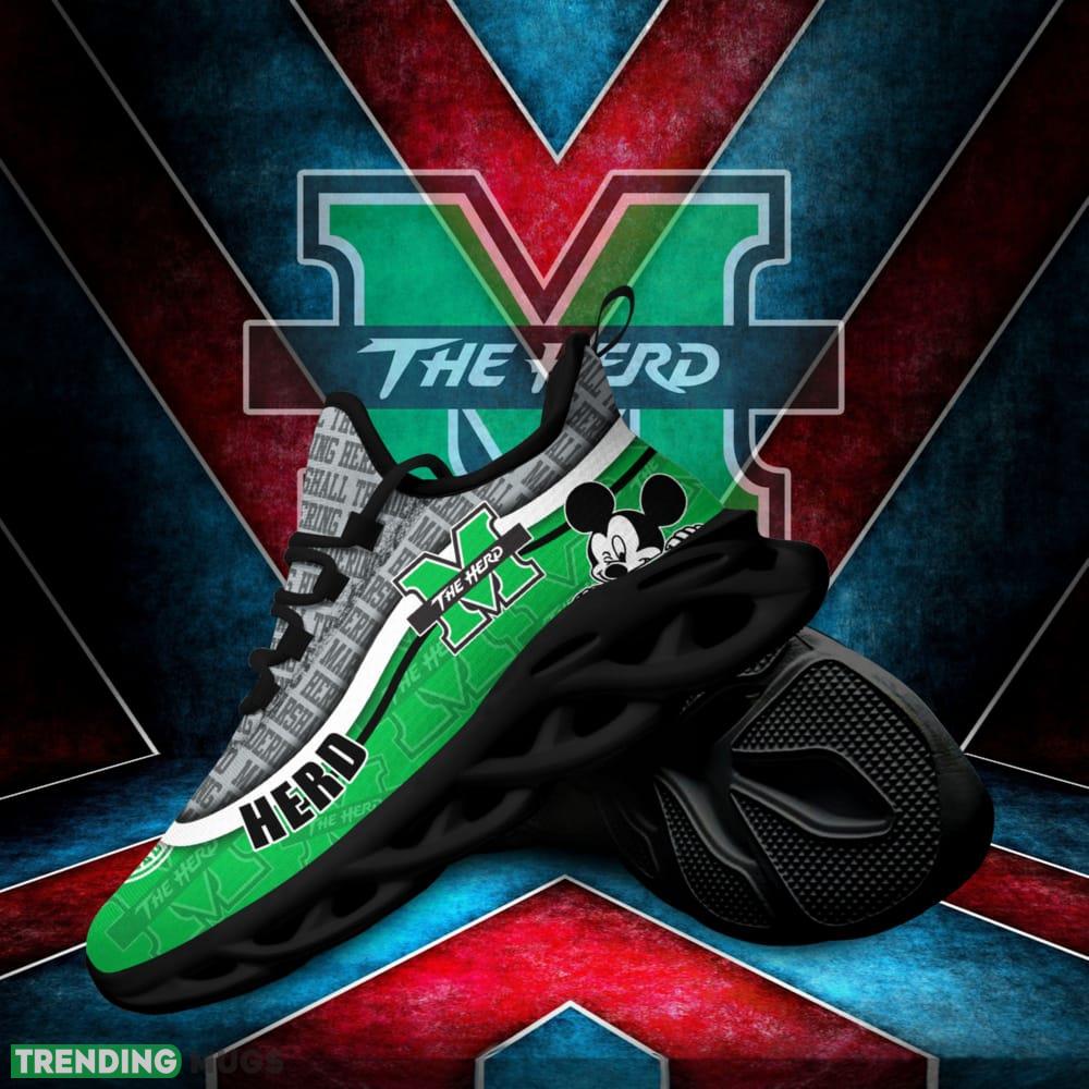 Marshall Thundering Herd Black And White Clunky Sneaker NCAA Teams For Fans Running Shoes New Clunky Sneakers Max Soul Marshall Thundering Herd Black And White Clunky Sneaker NCAA Teams For Fans Running Shoes New Clunky Sneakers Max Soul