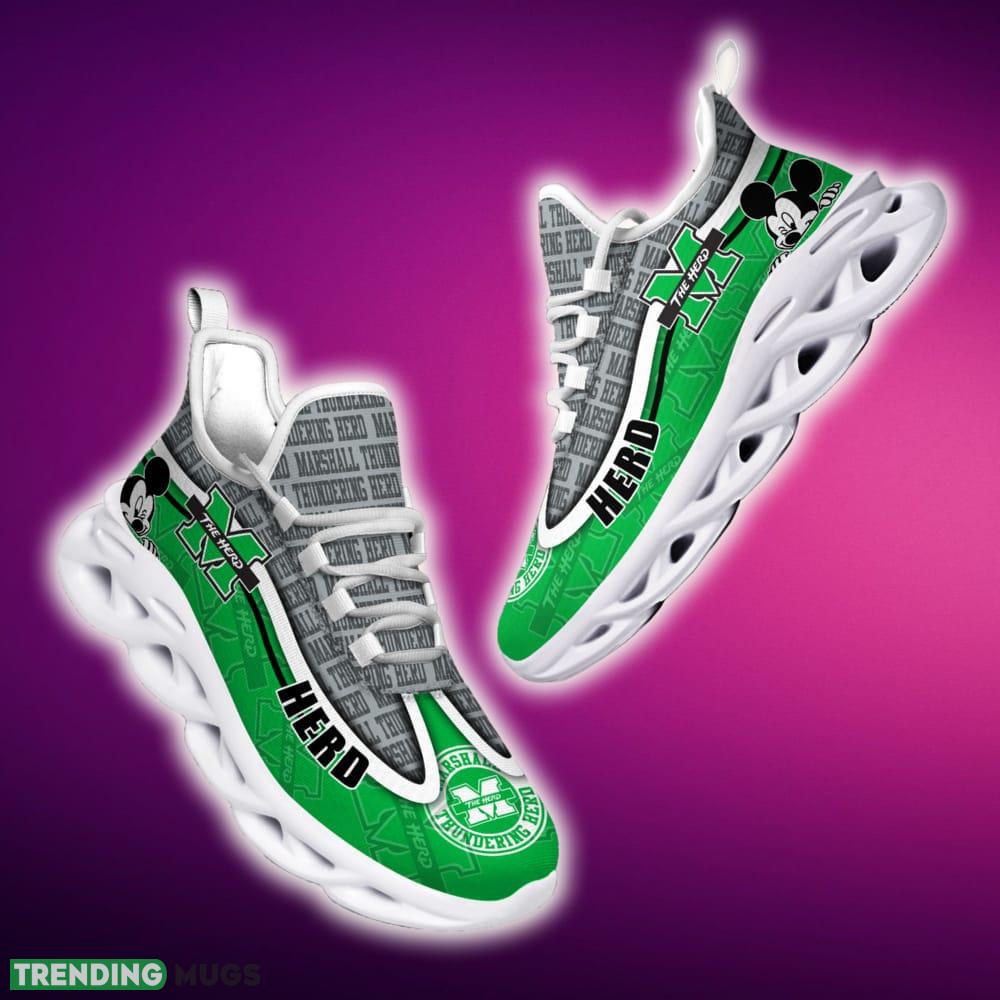 Marshall Thundering Herd Black And White Clunky Sneaker NCAA Teams For Fans Running Shoes New Clunky Sneakers Max Soul Marshall Thundering Herd Black And White Clunky Sneaker NCAA Teams For Fans Running Shoes New Clunky Sneakers Max Soul